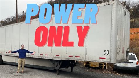 A Trucking LLC. . Power only owner operator with own authority